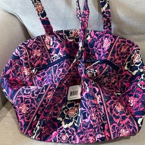 NWT - Vera Bradley Small Duffel Katalina Pink
